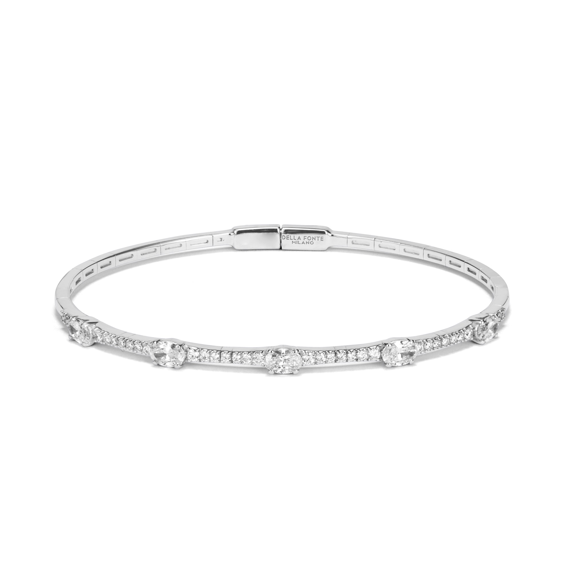 BRACCIALE FLEX CON DIAMANTI - BARBERO & RICCI