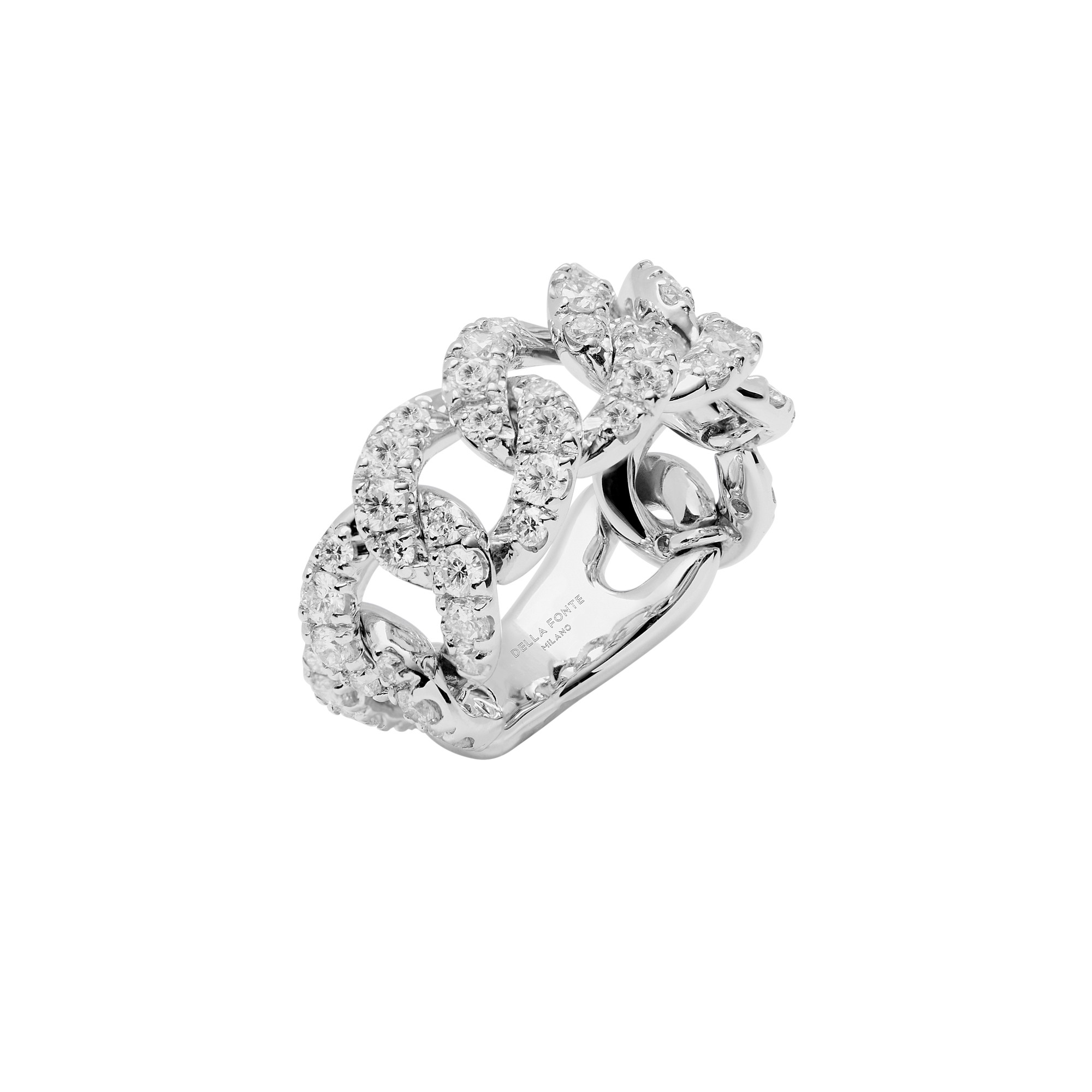 ANELLO GROUMETTE CON DIAMANTI - BARBERO & RICCI