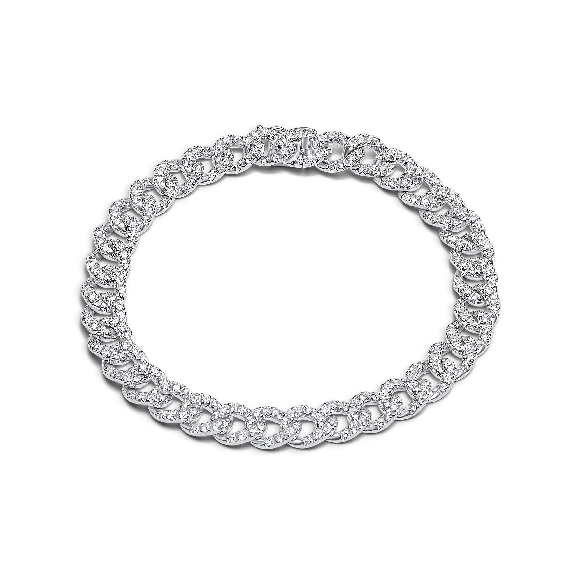 BRACCIALE GROUMETTE CON DIAMANTI - BARBERO & RICCI