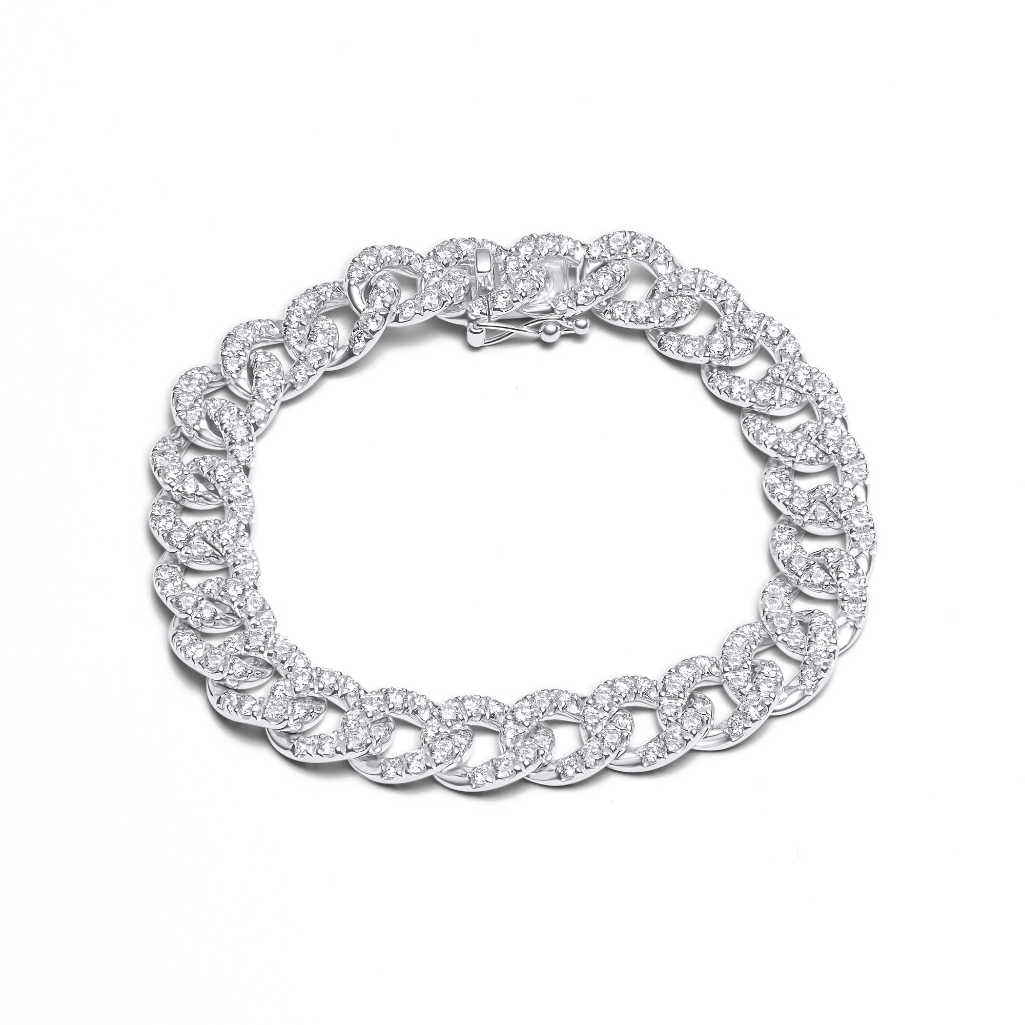 BRACCIALE GROUMETTE CON DIAMANTI - BARBERO & RICCI